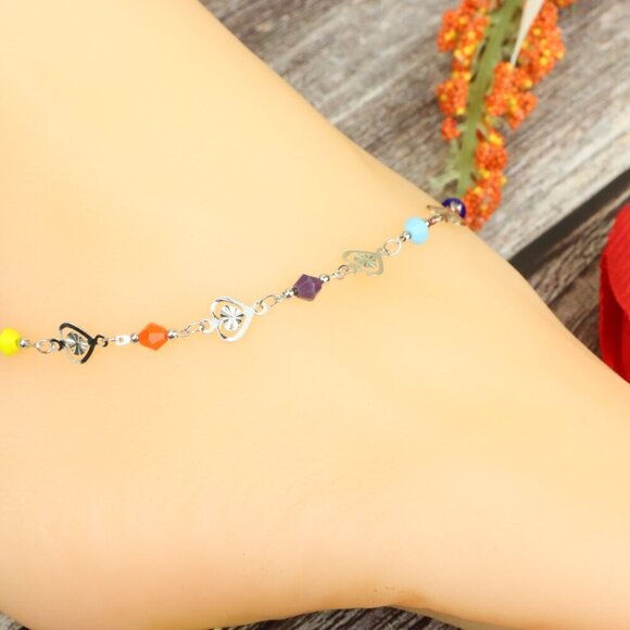 "Elegant Handmade Anklet – Delicate Jewelry for Women, MAR091529 - Picture 3 of 10